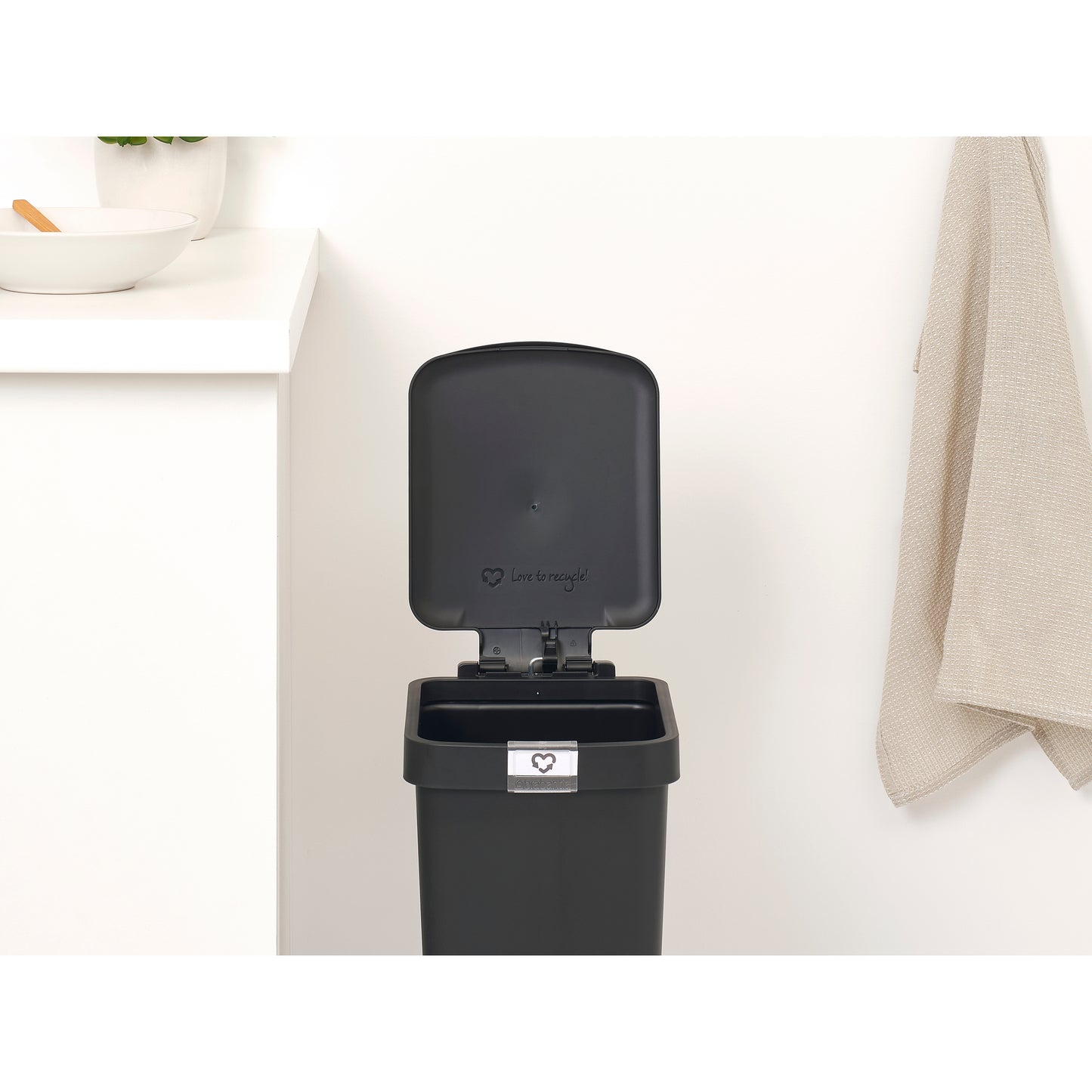 StepUp Pedal Bin 10L - Dark Grey