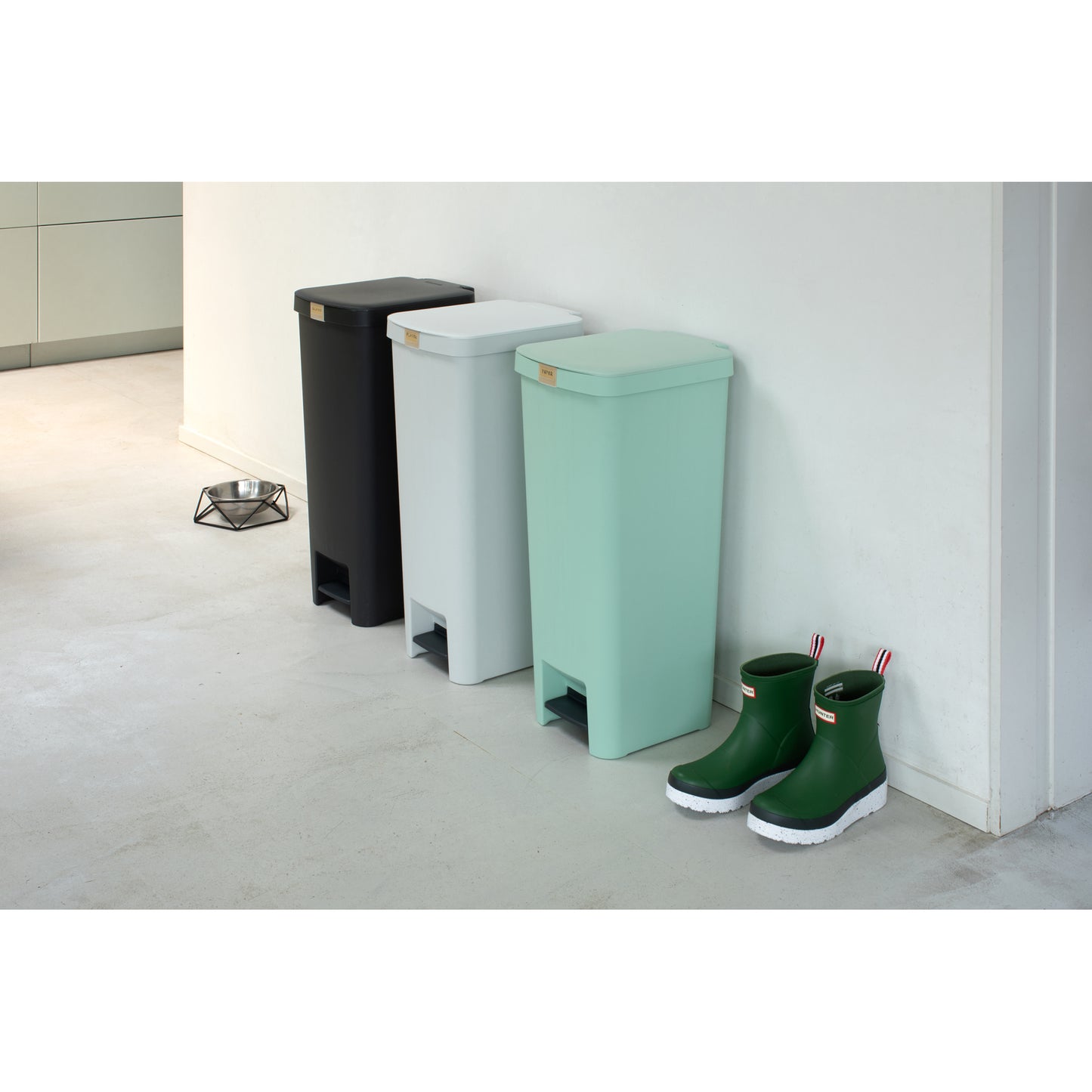 Step Up Pedal Bin- 40L-Various Colours