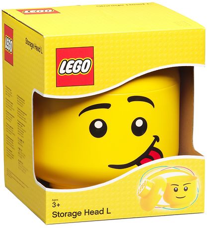 Lego Storage Head - Large/Boy Silly