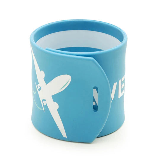 Blue Slap Luggage Tag