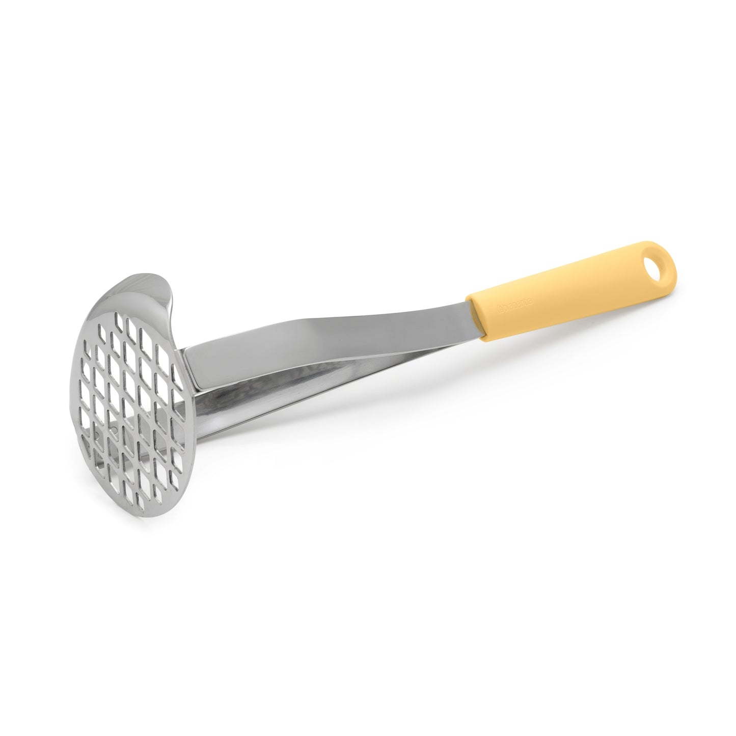 Tasty Potato Masher Plus Spoon, Honey Yellow