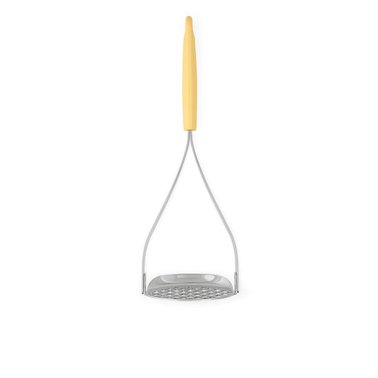 Tasty Potato Masher Plus Spoon, Honey Yellow