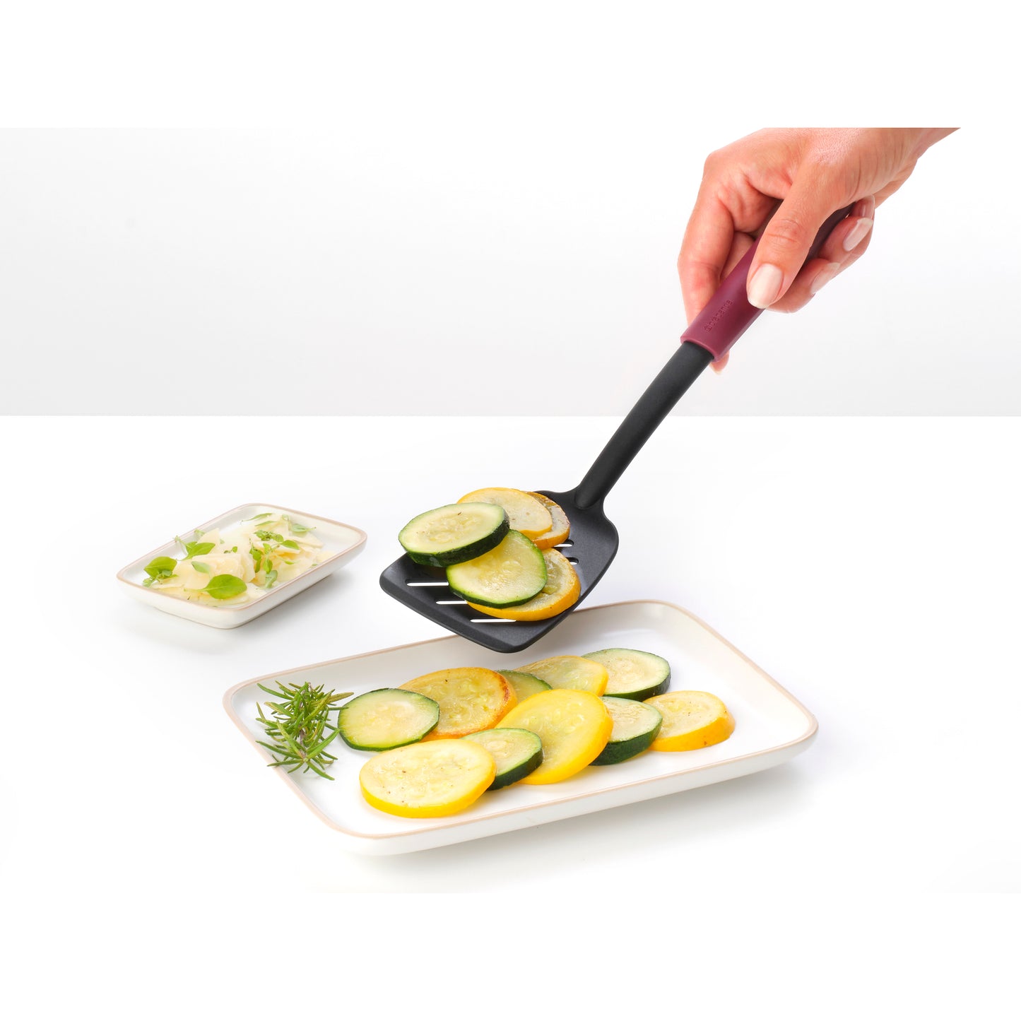 Tasty+ Spatula, Aubergine Red