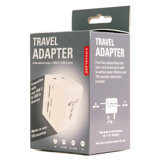 Travel Adapator - The Organised Store