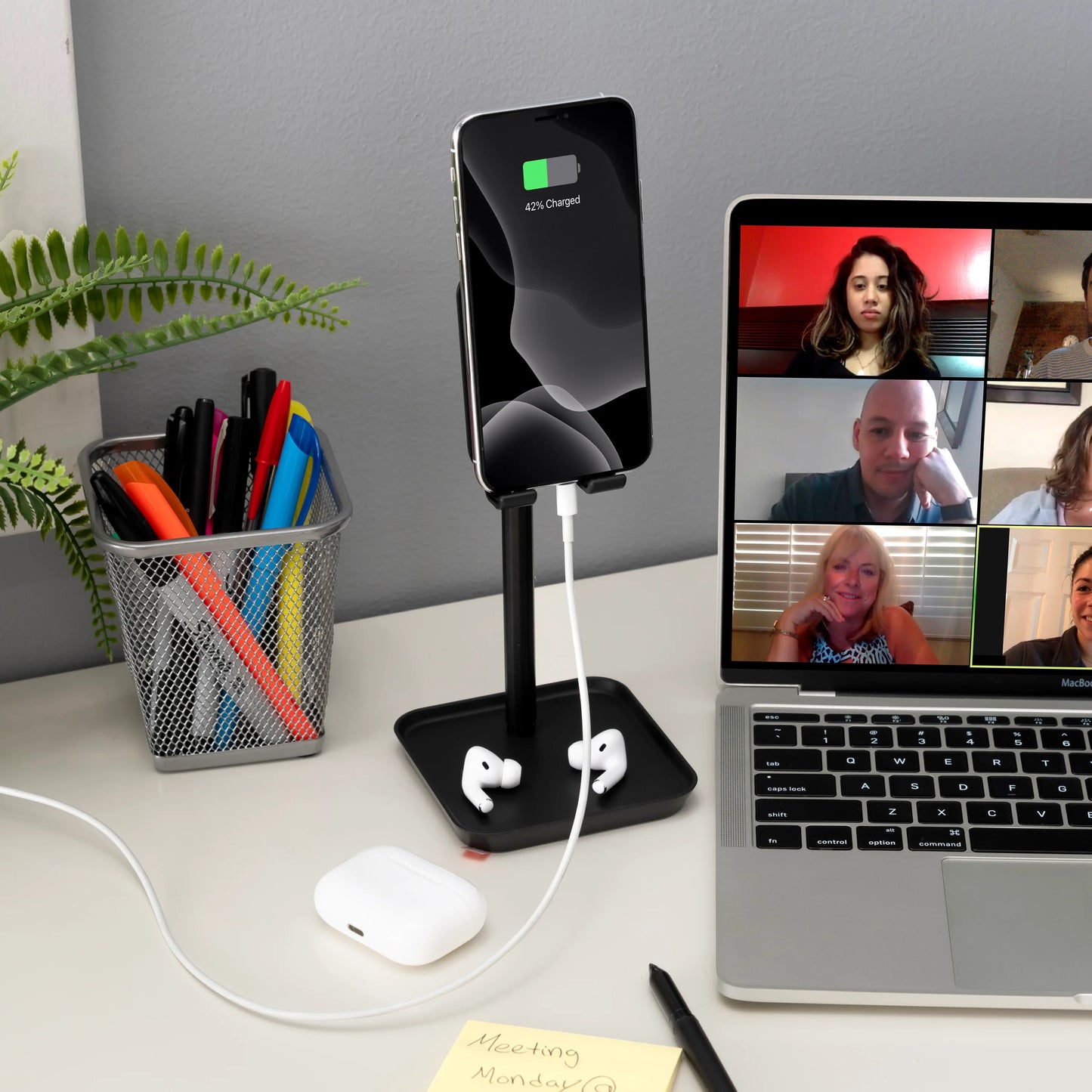 The Perfect Phone Stand- White