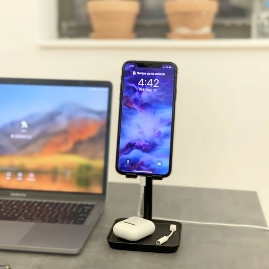 The Perfect Phone Stand- White
