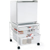 Elfa Mobile Mesh Drawers- Width 55cm Depth 54cm. Includes Casters