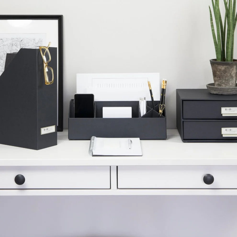 Elisa Desktop Organiser -Dark Grey