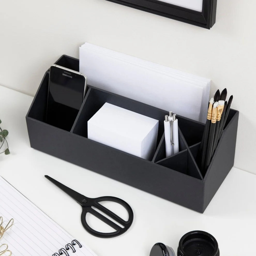 Elisa Desktop Organiser -Dark Grey