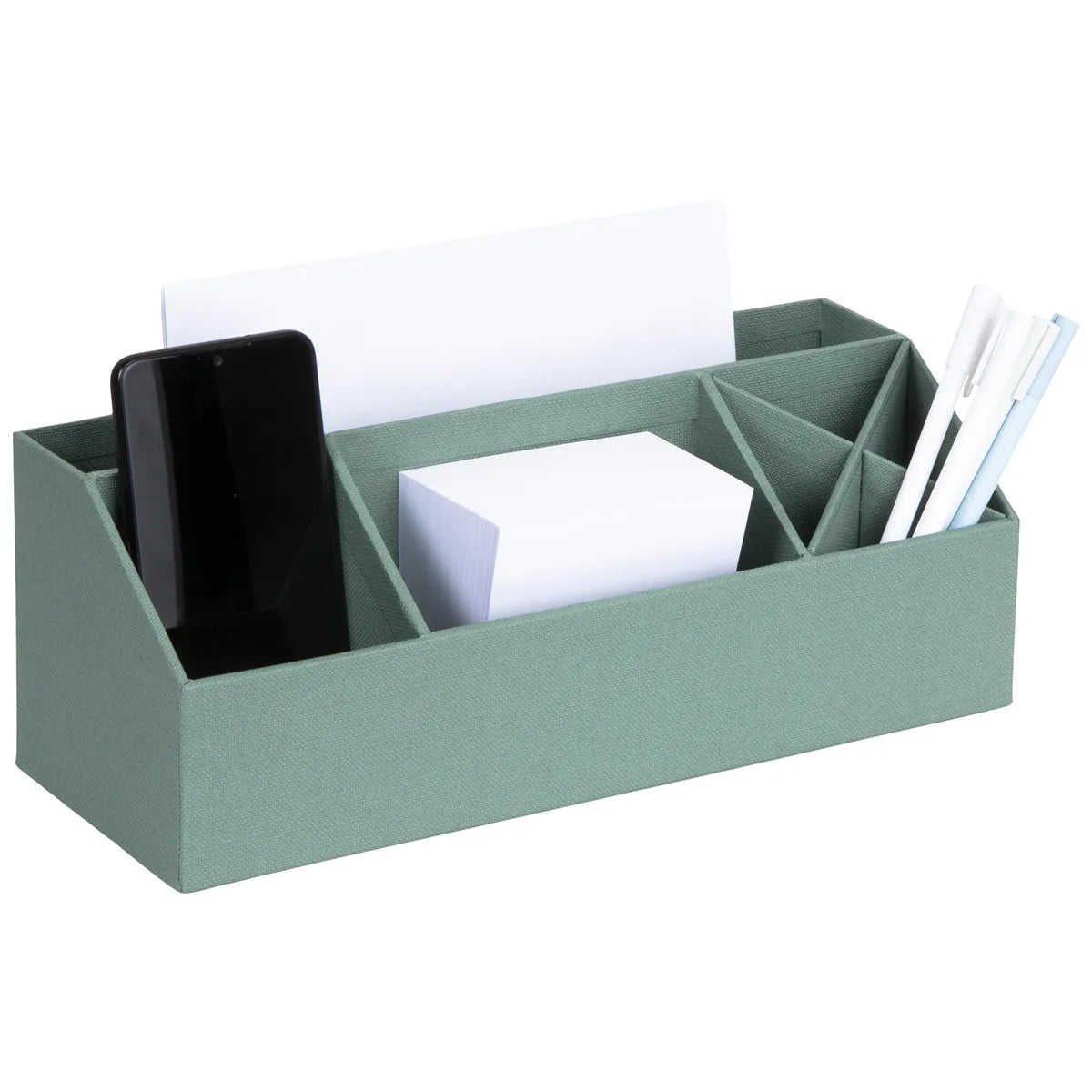 Elisa Desk Top Organiser- Soft Teal