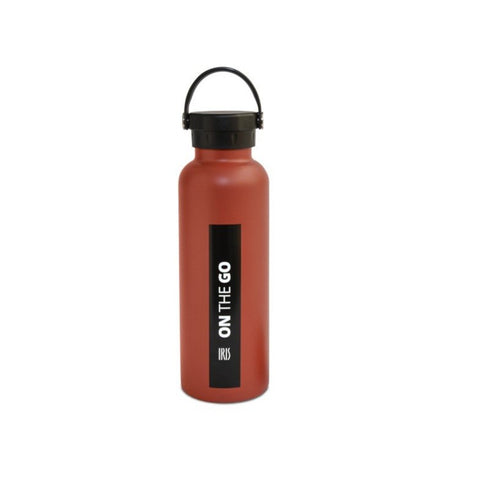 Chilly's Original Sports Bottle 500Ml - Stainless Steel - Monochrome Grey