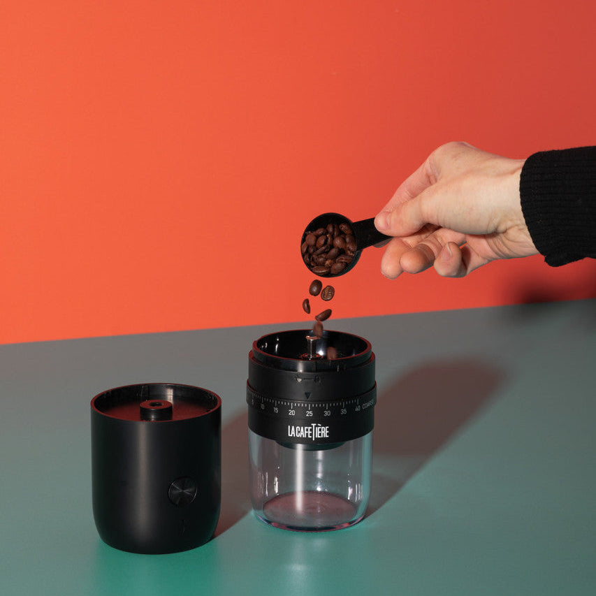 La Cafetière Electric Ceramic Burr Coffee Grinder -200ml