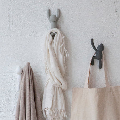 Buddy Wall Hooks -Set of 3 - The Organised Store