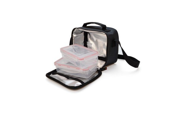 Classic Lunchbag with 2 Containers- Grey- 4.2L