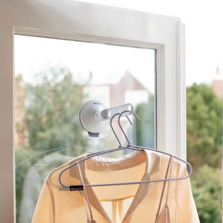 Clothes Hook With Suction Cup, Light Grey