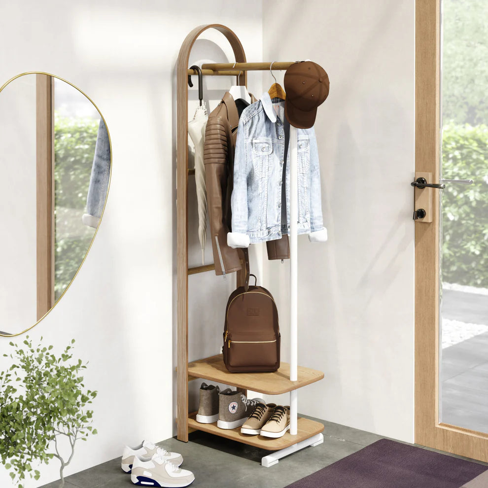 Bellwood Coat Rack-Black - The Organised Store