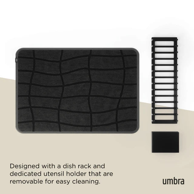 UDry Ultra Drying Rack with Mat - Sand or Black - The Organised Store