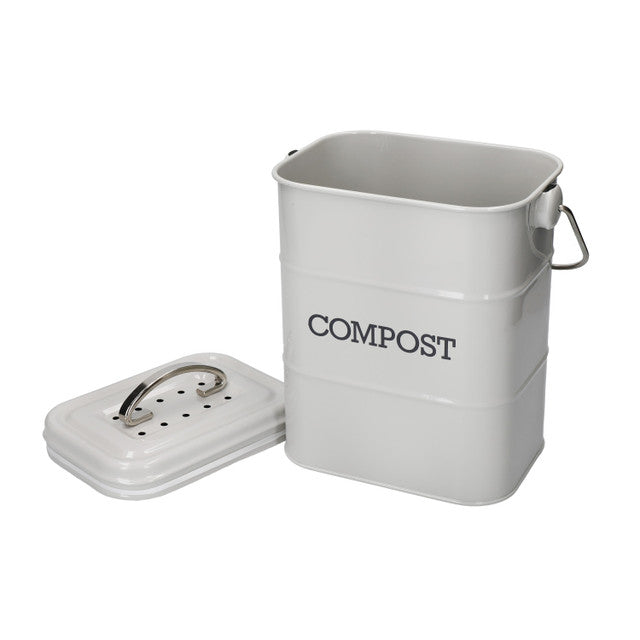 Living Nostalgia French Grey Compost Bin