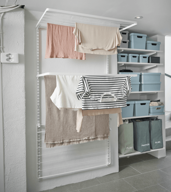 Elfa Collapsable Laundry Bundle 1- Options of 60cm /90cm- 18-27 Meters ...