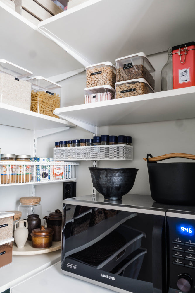 Click-in Melamine Shelf W: 60 D: 40- Graphite