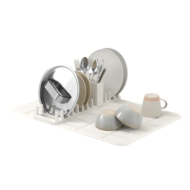 UDry Ultra Drying Rack with Mat - Sand or Black - The Organised Store