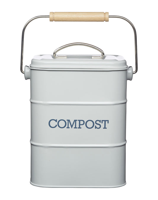 Living Nostalgia French Grey Compost Bin