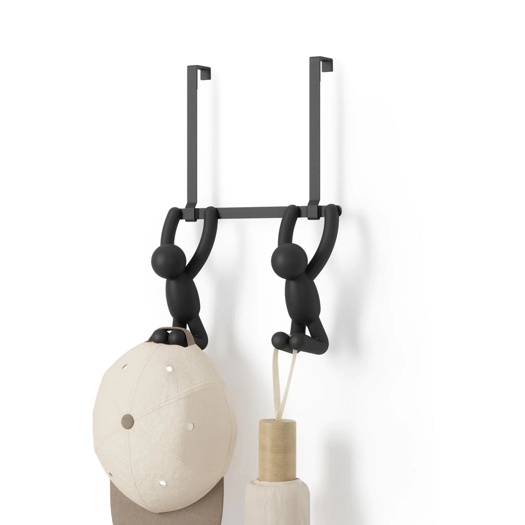 Buddy Over Door Hook Black or White
