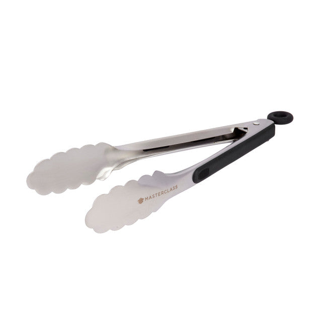 MasterClass Deluxe Stainless Steel 23cm Food Tongs - The Organised Store