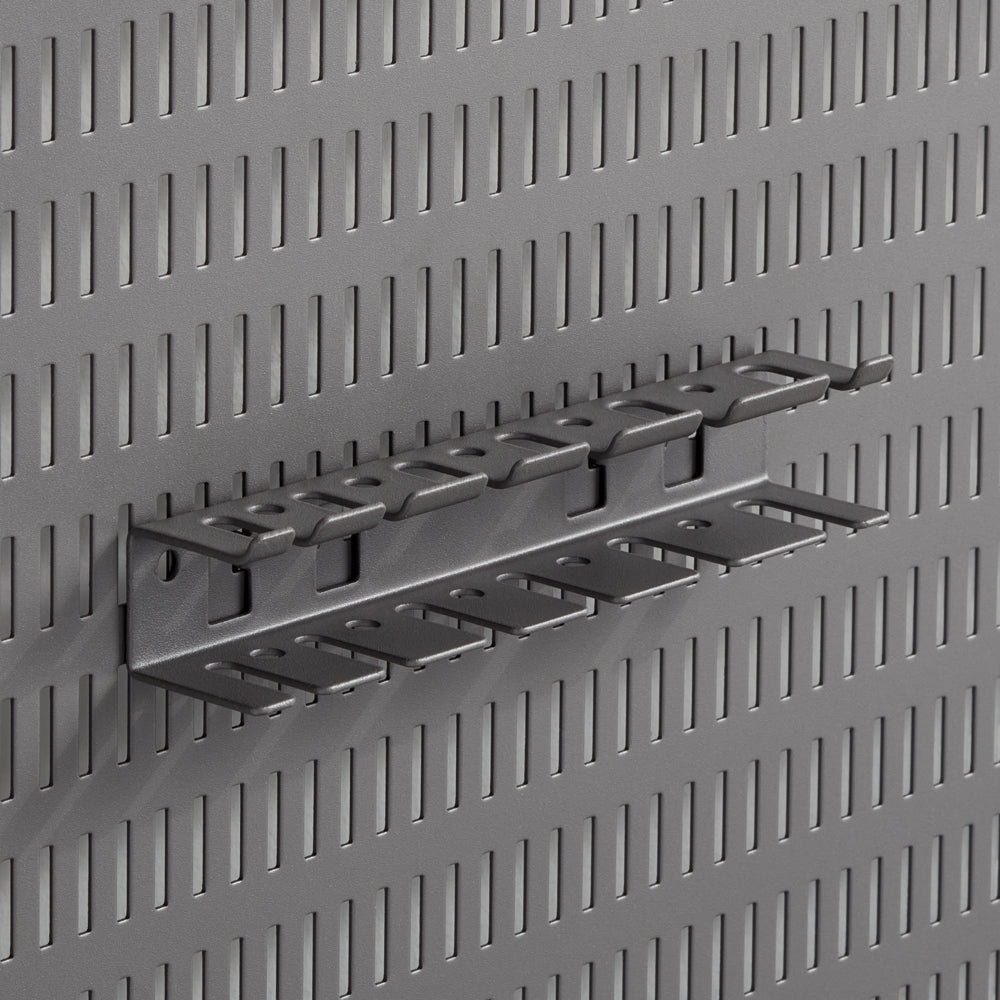 Pegboard multi-tool holder Matte grey
