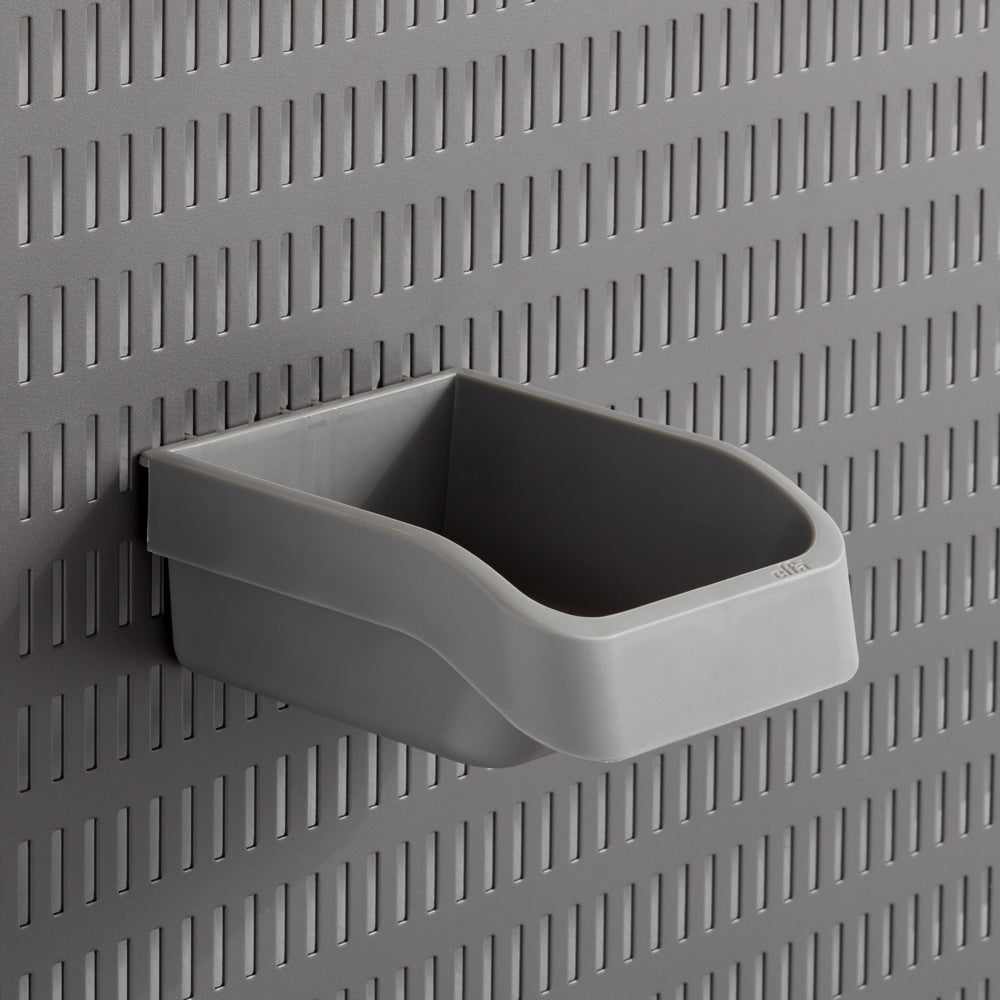 Short Pegboard Bin – New Elga Garage Plus range