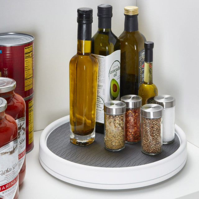 Copco White Lazy Susan Food Storage Solution-Various Sizes - The Organised Store