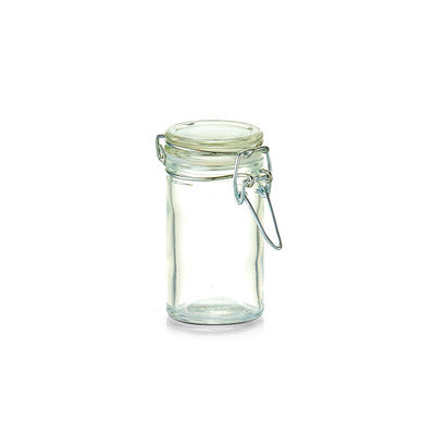 Spice Jar Set With Clip Closure, 4pcs, Mini