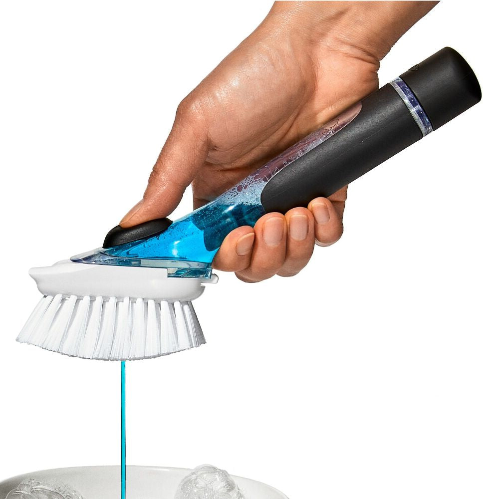 Soap Dispensing Dish Brush & Refill Brush Set