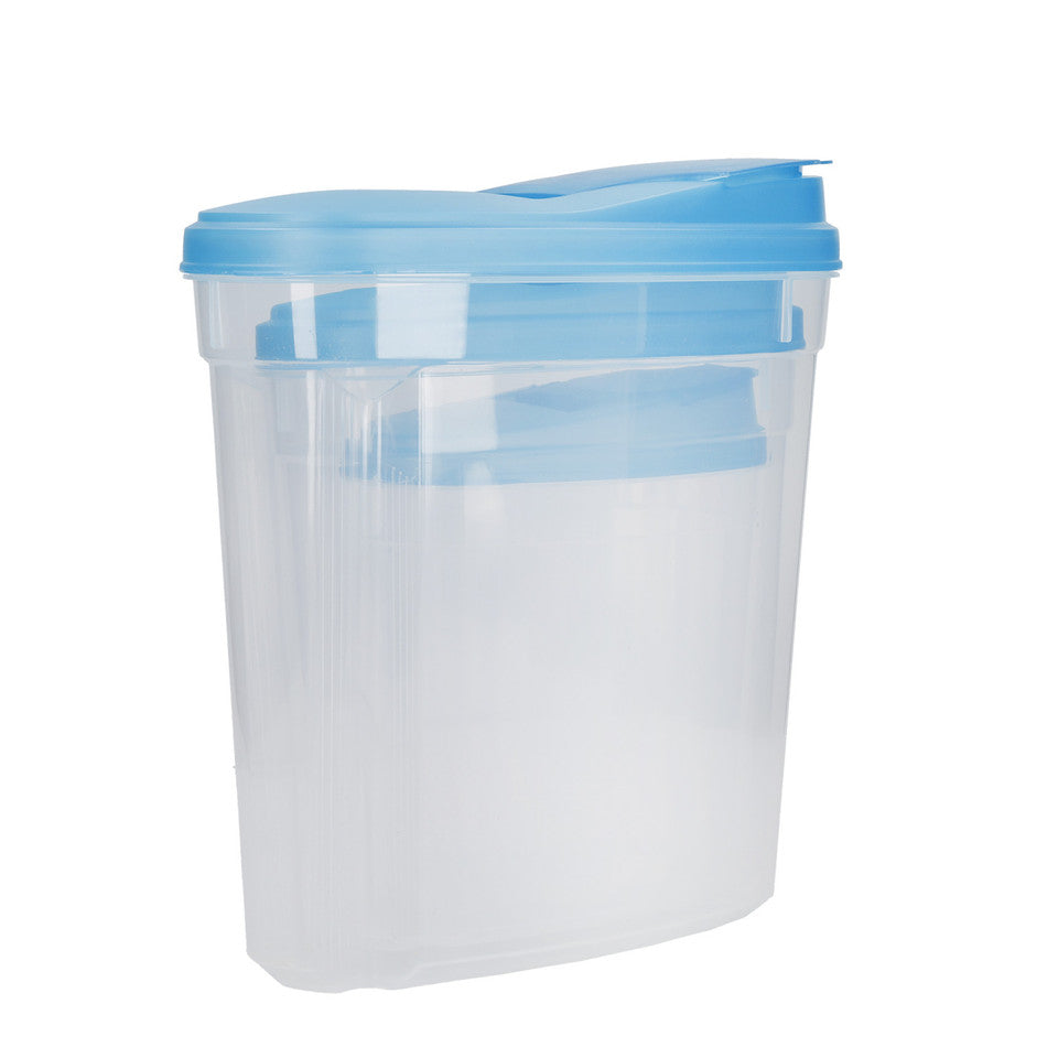 3-Piece Plastic Dry Good Storage Container Set