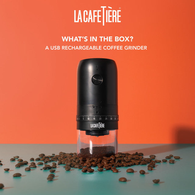 La Cafetière Electric Ceramic Burr Coffee Grinder -200ml