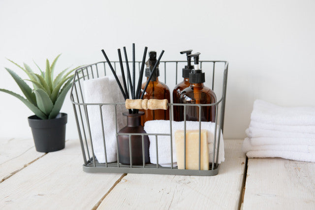 KitchenCraft Living Nostalgia Large Stackable Wire Storage Basket