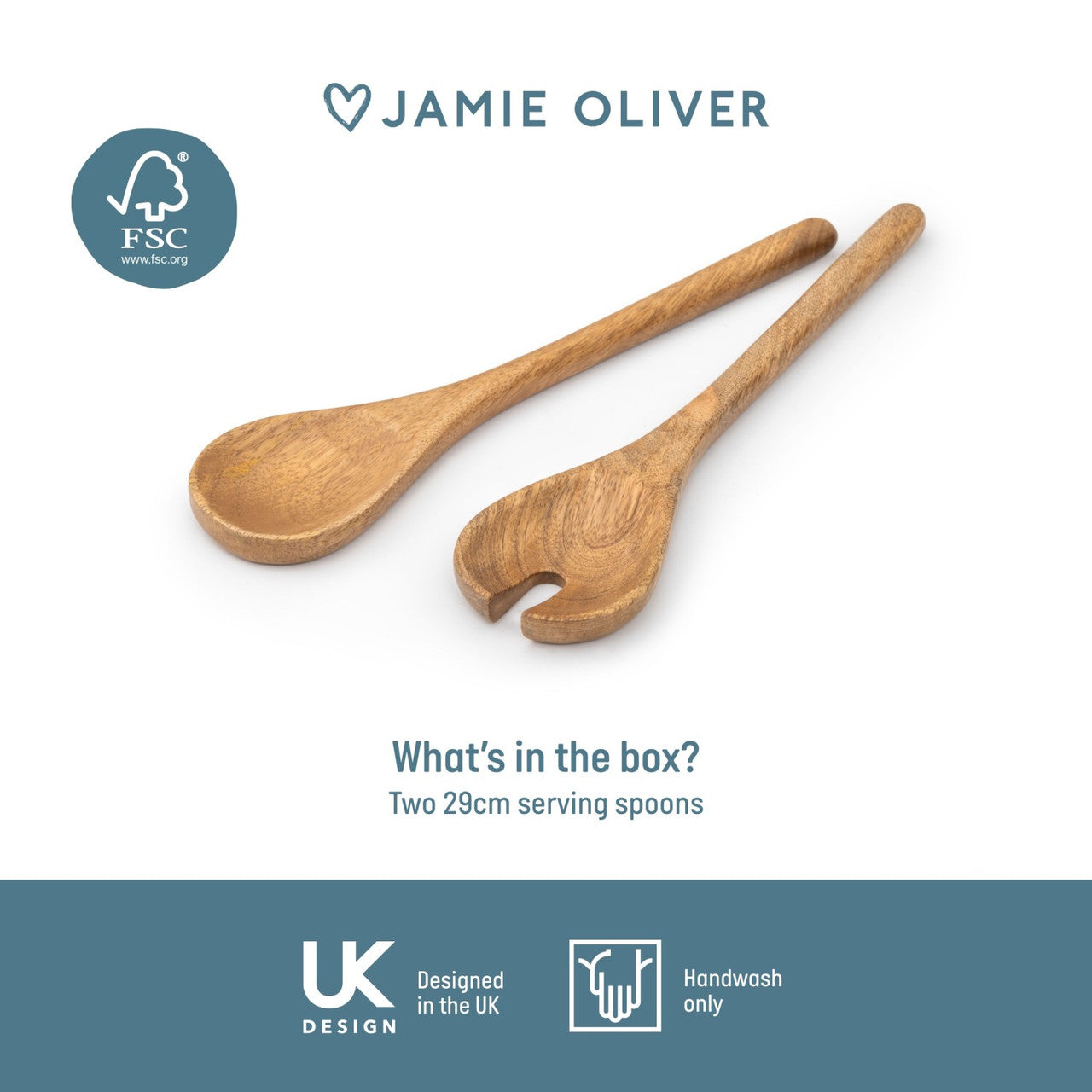 Jamie Oliver Big Love Serving Spoon Set, Set of 2