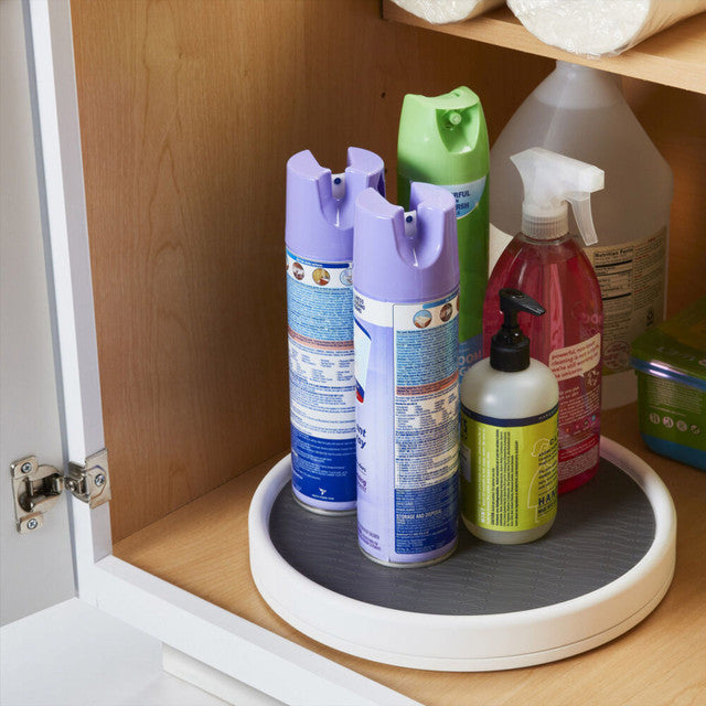 Copco White Lazy Susan Food Storage Solution-Various Sizes - The Organised Store