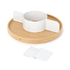 Bellwood Lazy Susan Divided White/Natural
