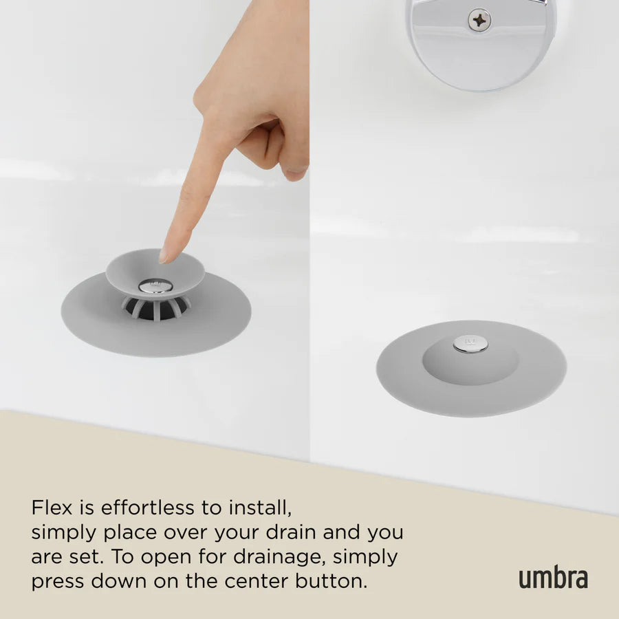 Flex Drain Plug And Hair Catcher