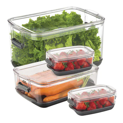 LINUS Pantry Cube bin 10" X 4" X 6" - Clear