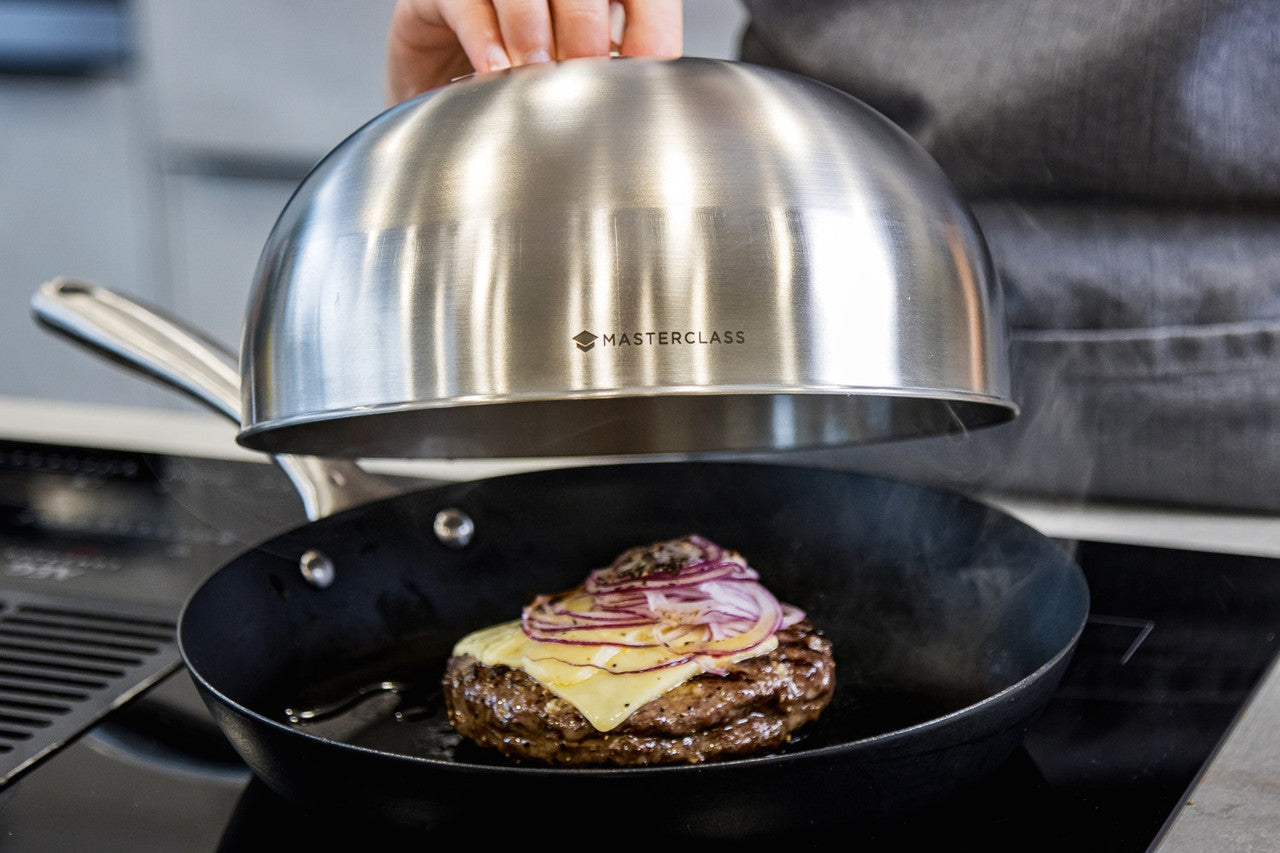 MasterClass Cheese Melting Dome / Burger Steamer Lid
