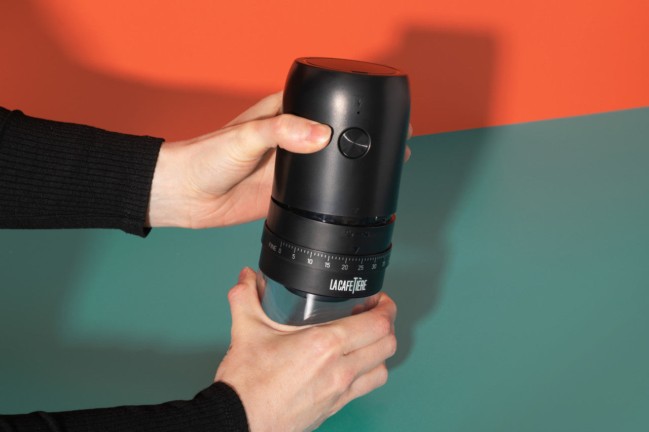 La Cafetière Electric Ceramic Burr Coffee Grinder -200ml