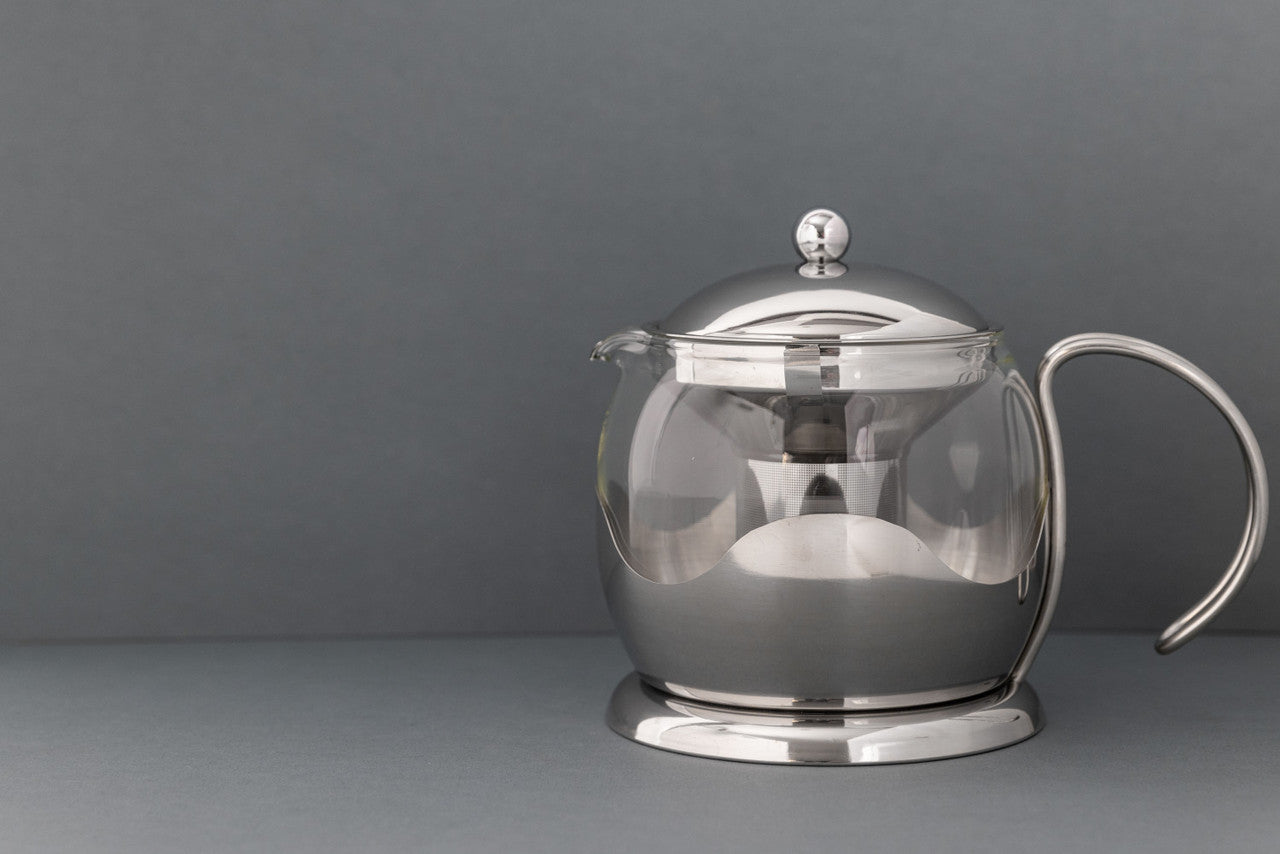 La Cafetière Izmir Glass Tea Infuser, 4-Cup, Stainless Steel