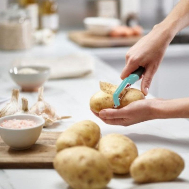Duo Swivel Peeler - Opal - The Organised Store