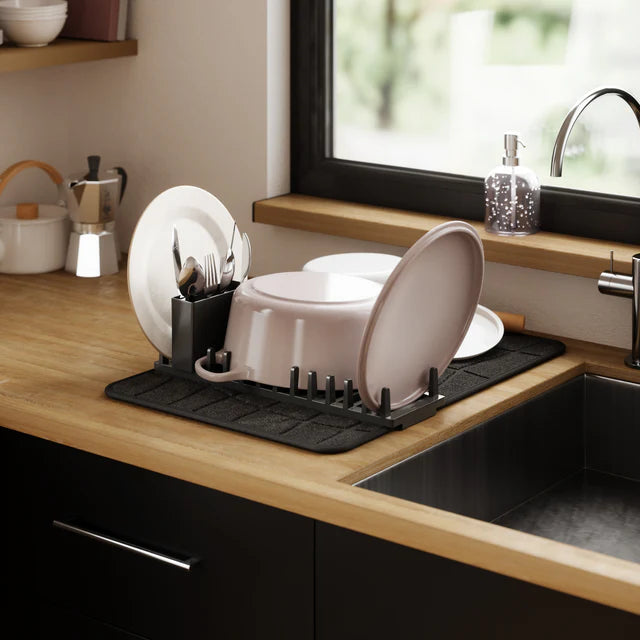 UDry Ultra Drying Rack with Mat - Sand or Black - The Organised Store