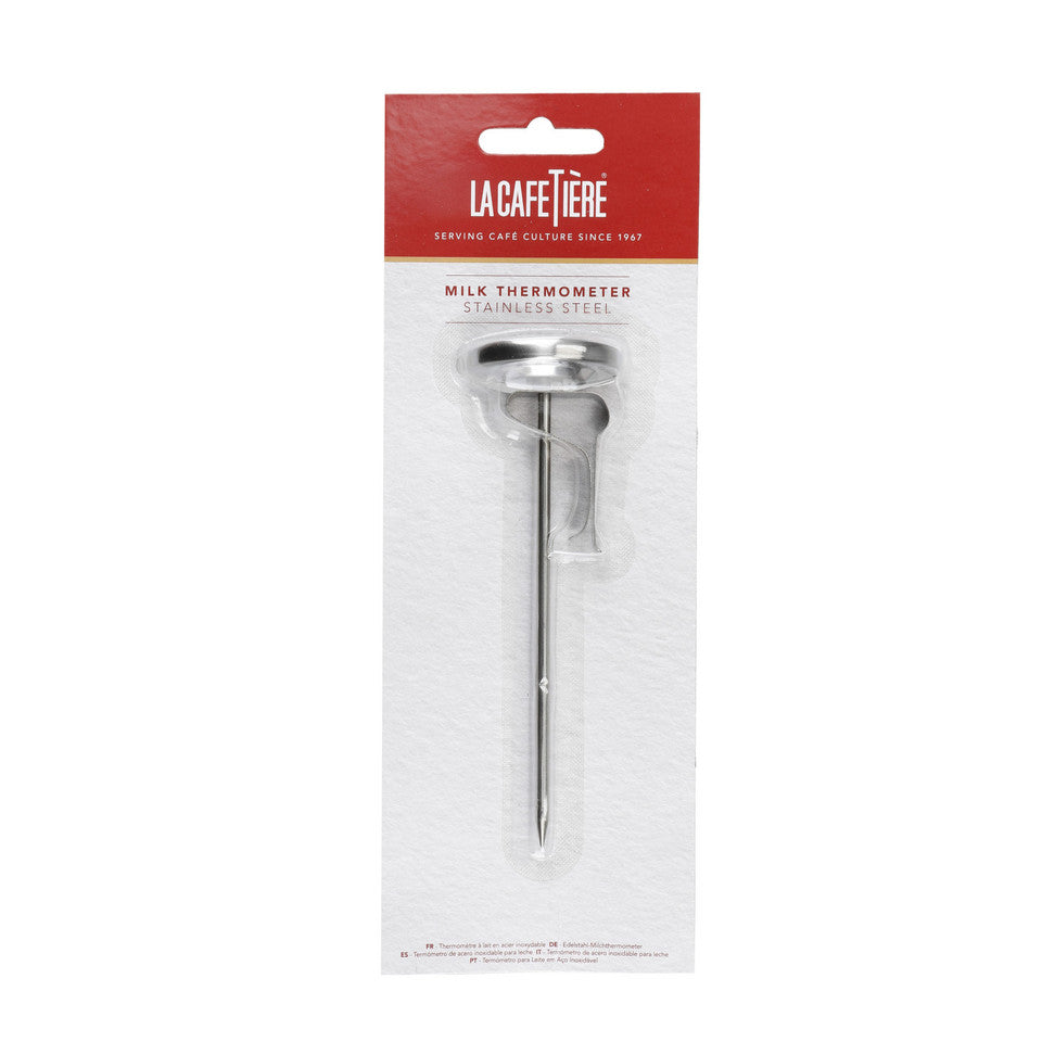 La Cafetière Milk Frother Thermometer, Stainless Steel