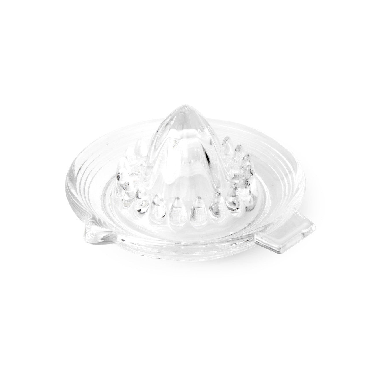 Round Glass Lemon / Citrus Fruit Squeezer