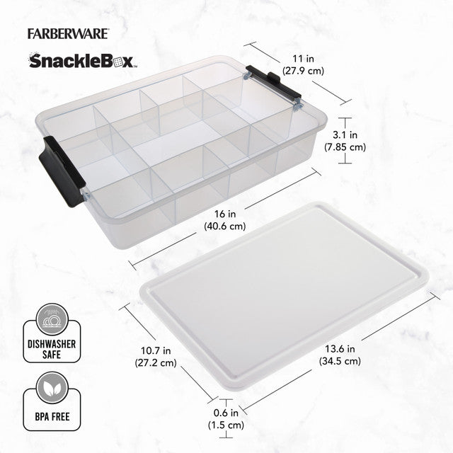Farberware SnackleBox Polypropylene Board and Box- 30 X 45cm (Copy)