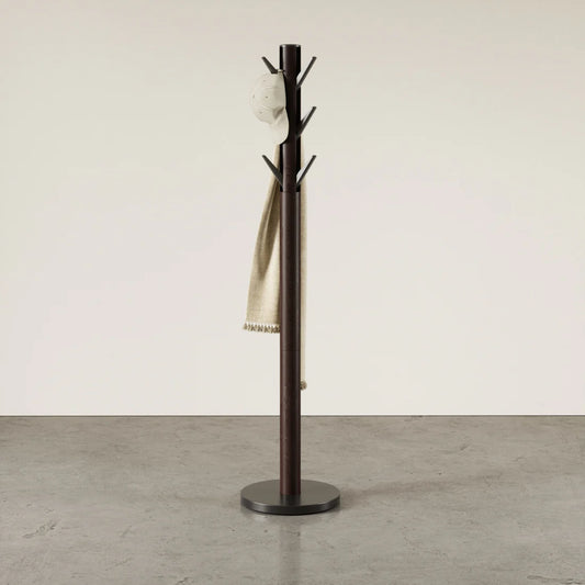Flapper Coat Rack - Blk/Wal